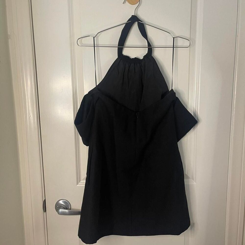 C/MEO Collective Black halter neck mini dress - Picture 6 of 7